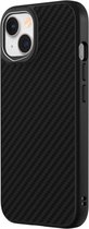 RhinoShield SolidSuit Apple iPhone 14 Hoesje Carbon Fiber Zwart