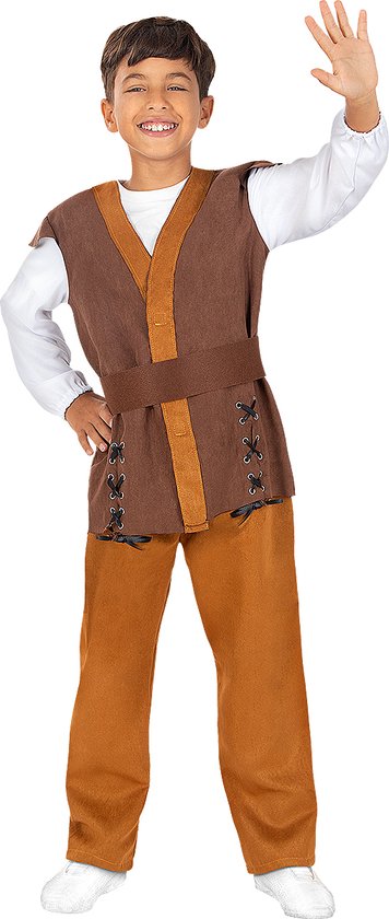 FUNIDELIA Middeleeuwse Herbergier-kostuum Voor - Maat: