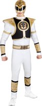 FUNIDELIA Wit Power Ranger verkleedpak - Kostuum voor mannen - Maat: XL - Wit