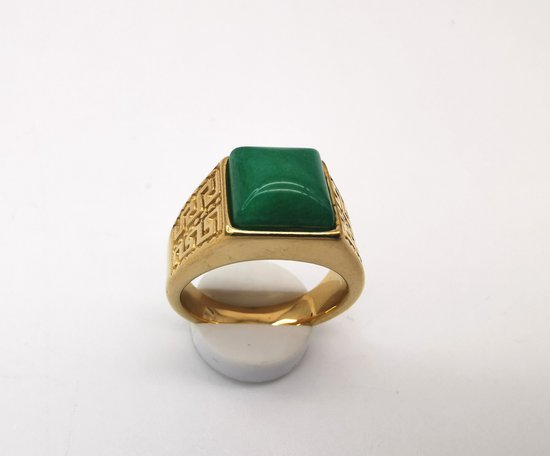 Zilveren heren armband met jade 4 mm - Lengte 20 3 cm | Mostert Juweliers