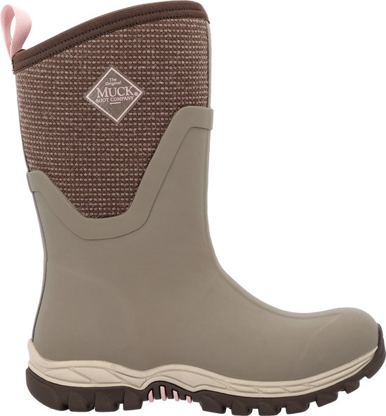 Foto: Muck boots dameslaars arctic sport mid ii taupe chocolate us9 eu40