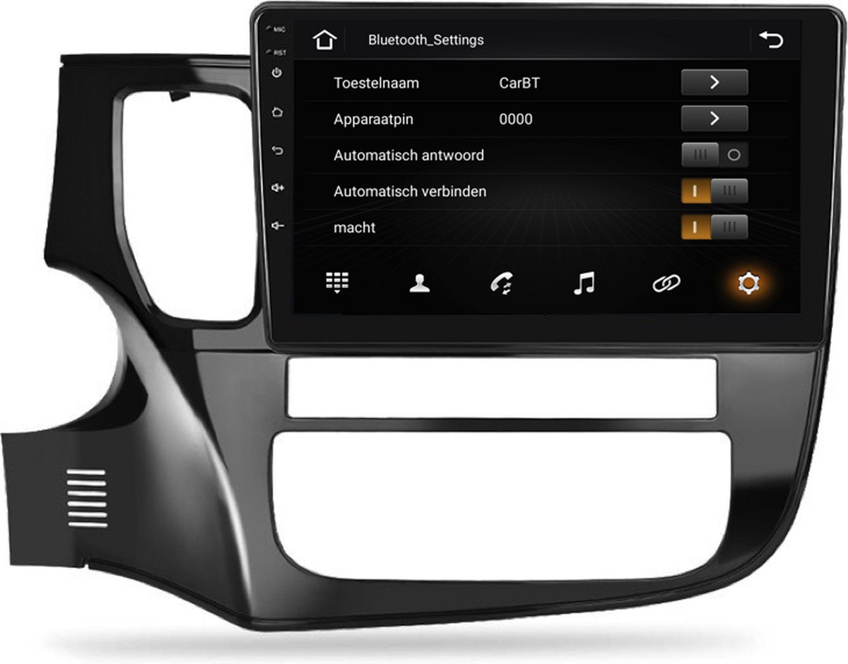 Auto Carplay Draadloze Adapter voor Mitsubishi Outlander PHEV 2017 2018 2019 2020-2024, Converteert Bekabelde Carplay Naar Draadloze Carplay, Plug -and-Play, Snelle en Stabiele Verbinding