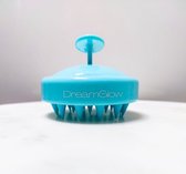 DreamGlow Siliconen Shampoo Borstel - Scalp Massager - Siliconen Haarborstel - Scalp Brush - Scalp Scrub - Massage Borstel - Hoofdhuid Massage Borstel - Head Massager - Shampoo Borstel - Blauw