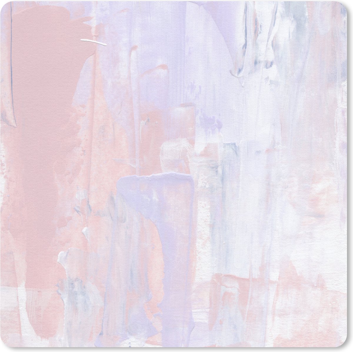 Muismat 30x30 cm - Mousepad Verf - Pastel - Design - Muismatten