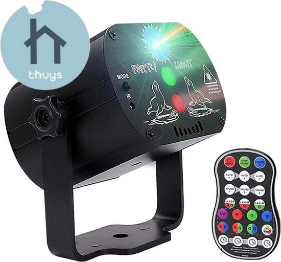 JOYWE Boule Disco LED Lumière, Disco Eclairage Soiree Avec Télécommande