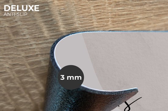 Set de table - Napperons de table plastique - Proverbes - 'Bonus child' - Citations - Marron - 45x30 cm - 6 pièces - Résistant à la chaleur - Antidérapant - Coussinet - Amovible