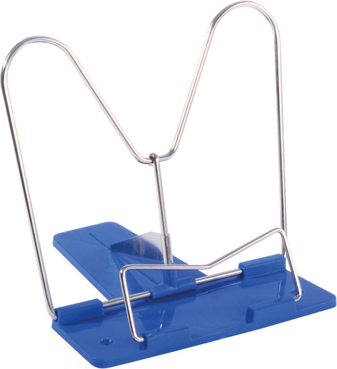 Boekensteun, opvouwbaar (blauw)
