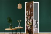 Deursticker Kunst - Bloemen - Stilleven - Oude meesters - Vintage - 85x215 cm - Deurposter