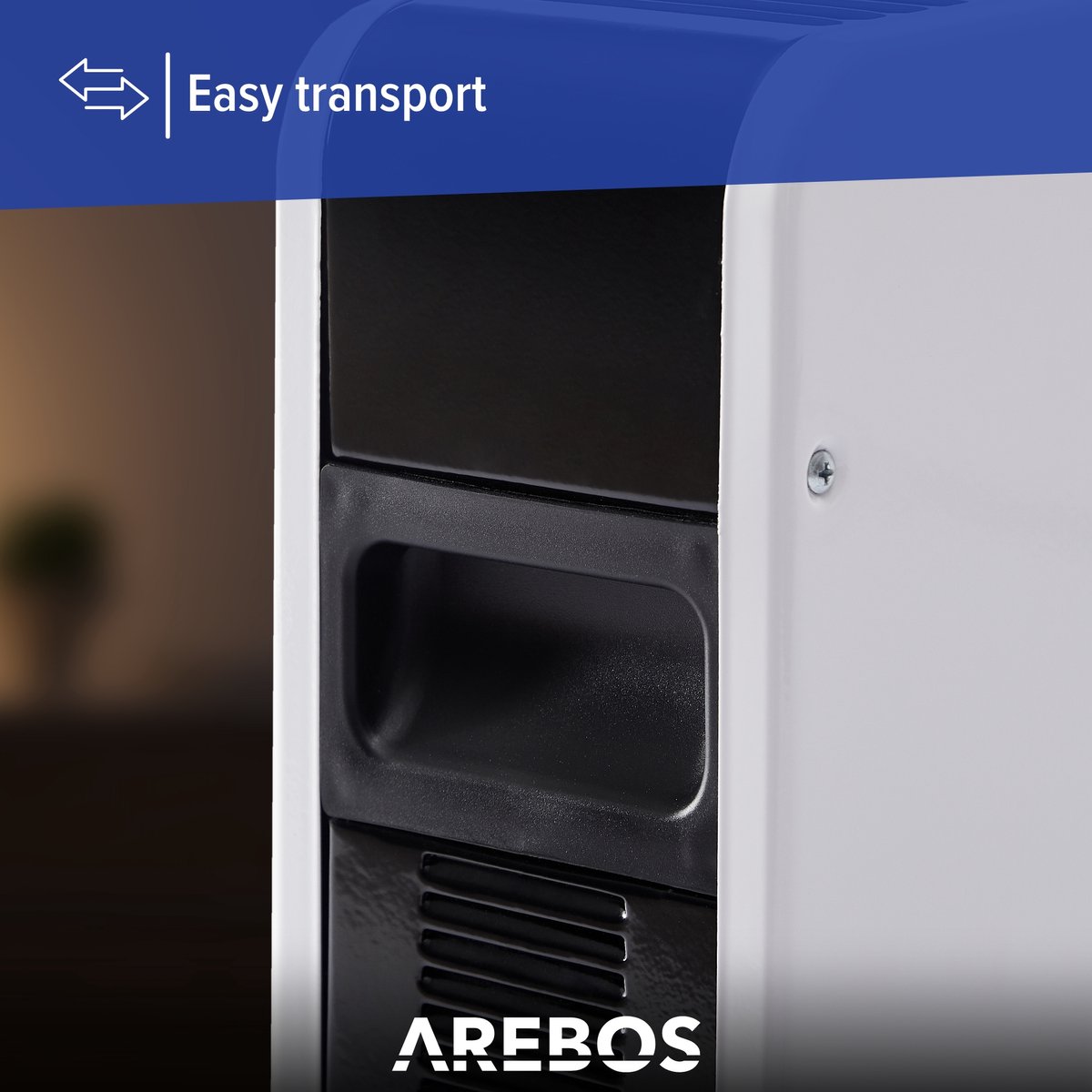 Arebos Convecteur 2300 W  chauffage électrique avec 3 niveaux de