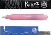 Kaweco - Balpen - Frosted Sport - Blush Pitaya - Met doosje Balpenvullingen Blauw