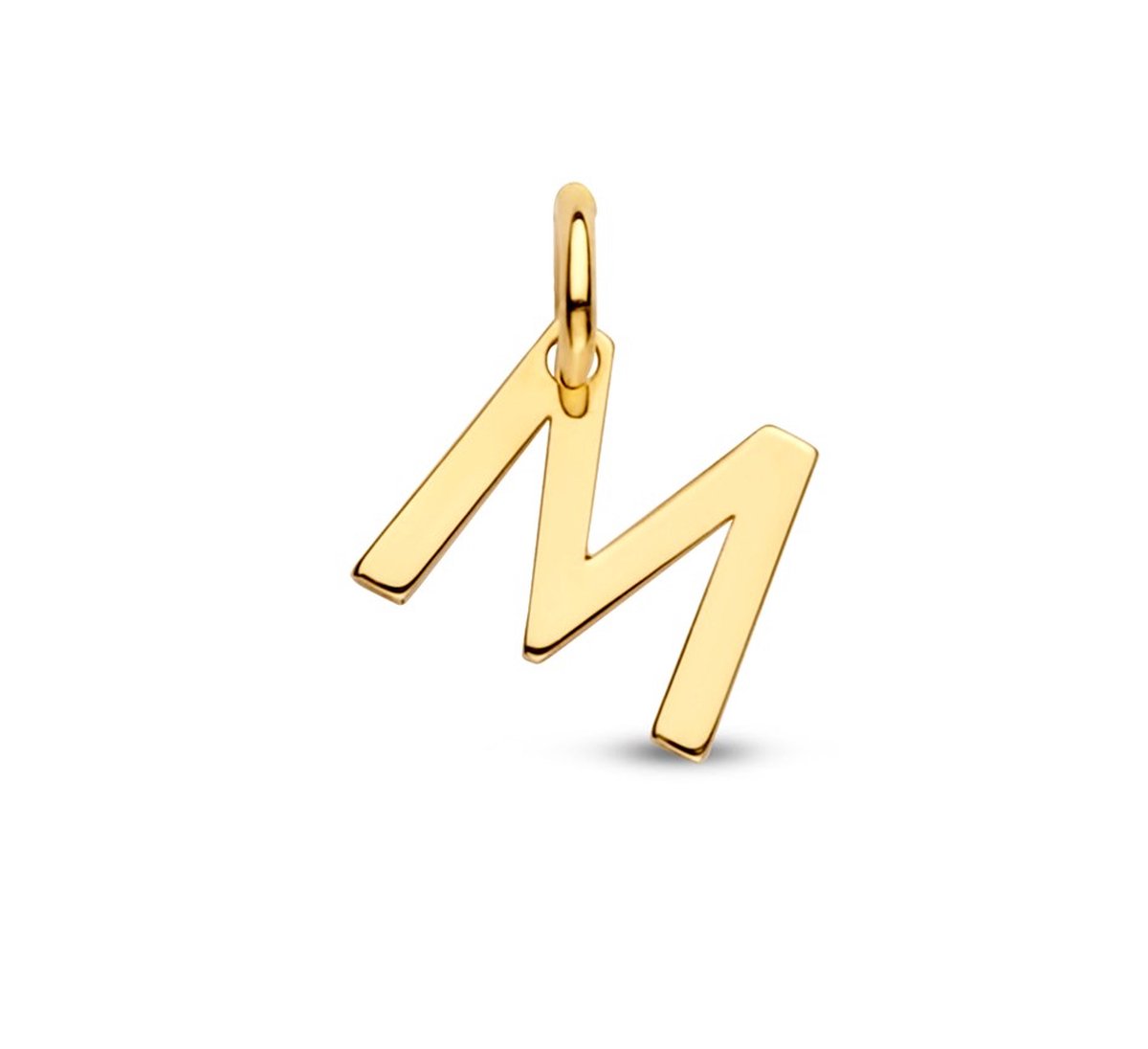 Geelgouden Hanger letter M 4023464