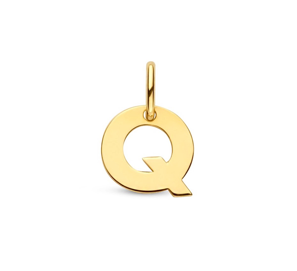 Geelgouden Hanger letter Q 4023468