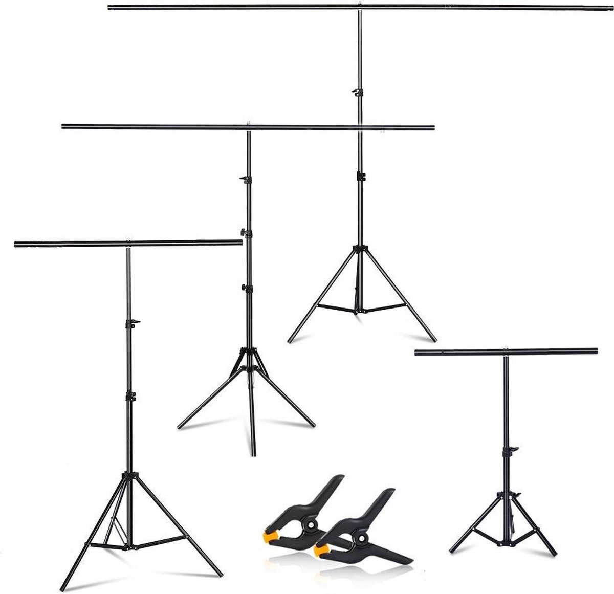 Greenscreen Statief I Studio Statief I Green Screen Standaard I RVS