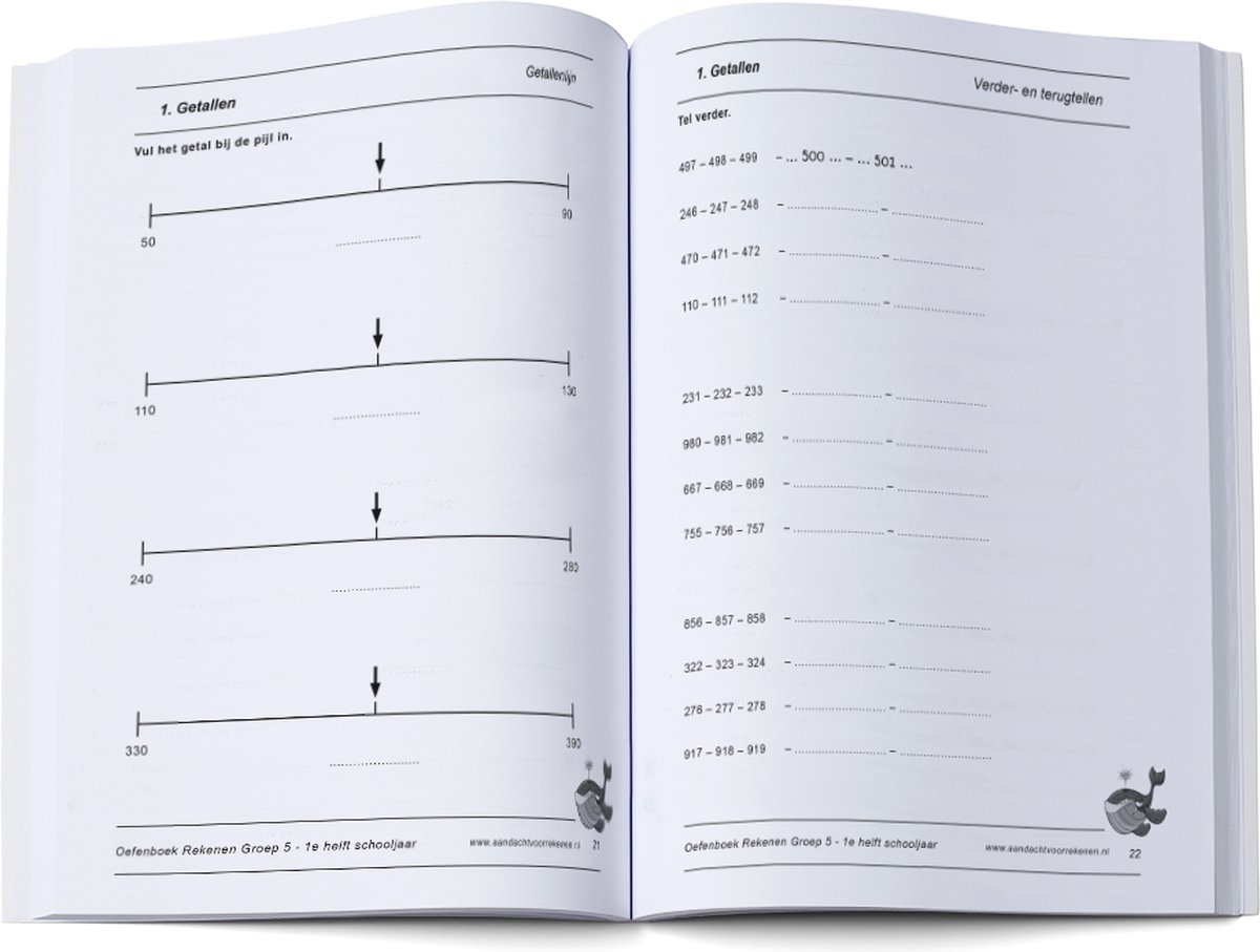 Groep 5 Cito Oefenboeken (Cito M5) - Oefenboek Rekenen - Oefenboek