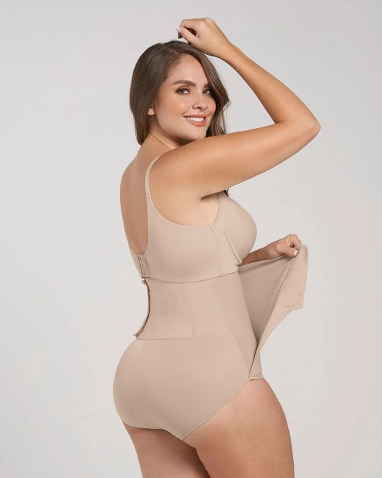 Verstelbare High Waist Slip | Nude