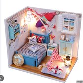 Miniatuurhuisje - bouwpakket - Miniature huisje - Diy dollhouse - Brandon's Room