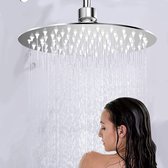 douchekop - Shower head, hand shower - handdouche 8inch - 【Anti-blocking silica gel】
