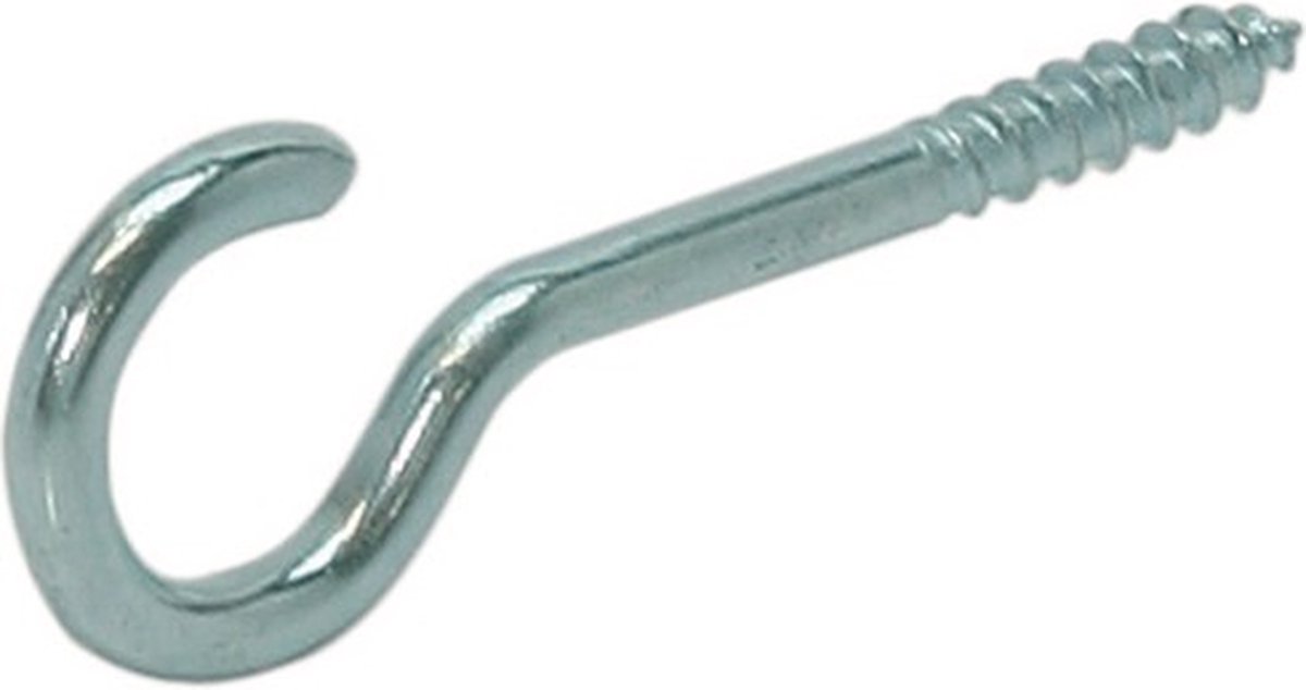 Gb Schroefhaak met kleine haak 80 x 14mm diameter 4mm EV 80030184
