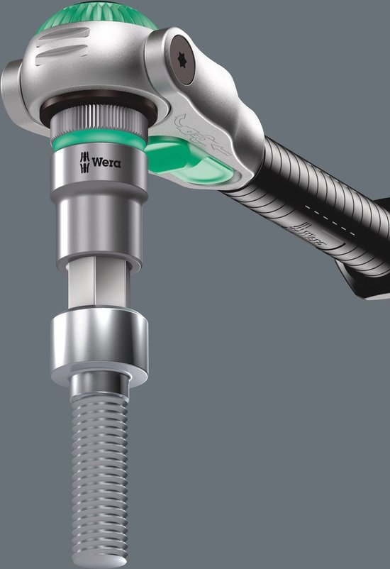 Bussola Wera 8740 C HF Zyklop - Attacco 1/2", Ritegno Vite, 6.0 X 60 Mm, Cromo-Vanadio - Foto 2