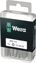 Wera 1/4" torx bit - t40 x 25mm (Per blister van 10 stuks)