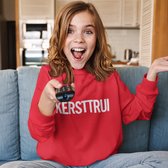 Foute Kersttrui Rood Kind - Kersttrui (3-4 jaar - MAAT 98/104) - Kerstkleding voor jongens & meisjes