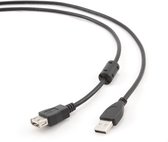 USB Extension Cable GEMBIRD Black