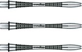WINMAU - Triad Dartstengels Zwart, Medium - 1 set per pakket (3 dartvluchten in totaal)