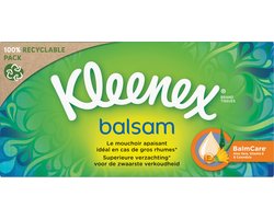 Kleenex tissues - Balsam - Voordeelverpakking - 24 x 64 stuks = 1536 zakdoekjes