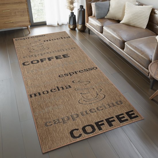Floordirekt Tapijtloper St. Asaph - Loper voor keuken, hal & woonruimte - fijne lussens tapijt - antislip & antistatisch - keukenloper halstapijt halvlekteppich (80 x 300 cm
