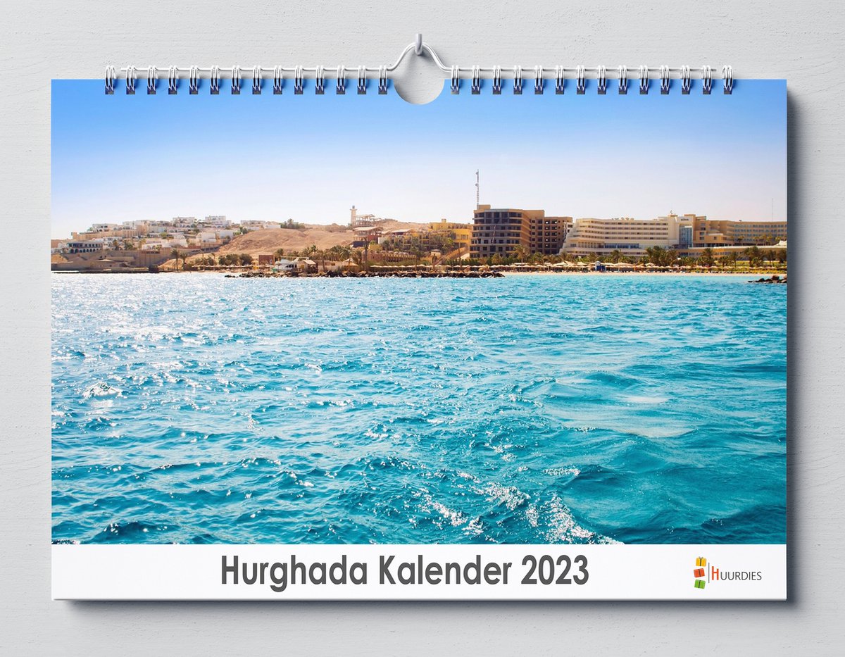 Hurghada kalender 2023 | 35x24 cm | jaarkalender 2023 | Wandkalender 2023