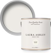 Laura Ashley | Muurverf Mat - Cotton White - Wit - 2,5L