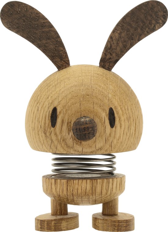 Hoptimist Bunny Hoptimist 7,5 x 5,8 x 9 cm S Raw oak
