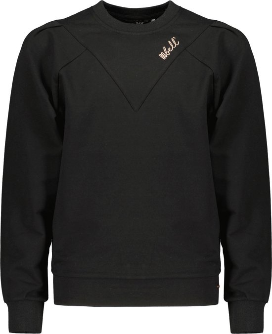 Meisjes sweater - Kimo - Jet zwart