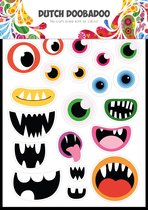 DDBD Dutch Sticker Art Monster A5