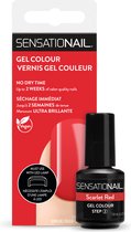 Sensationail Gel Color Vernis à Vernis à ongles - 71593 Rouge écarlate
