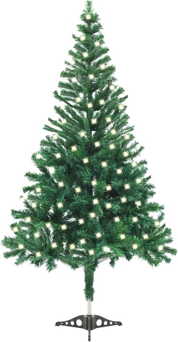 Prolenta Premium - Kunstkerstboom met LED's en standaard 230 takken 120 cm