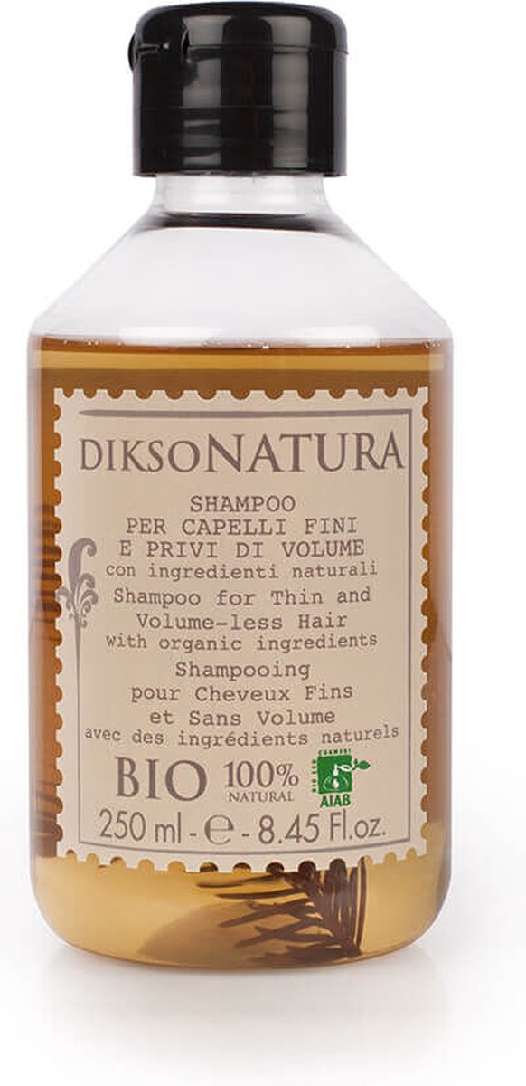 DiksoNatura Shampoo for Thin and Volume- Less Hair, 250ml