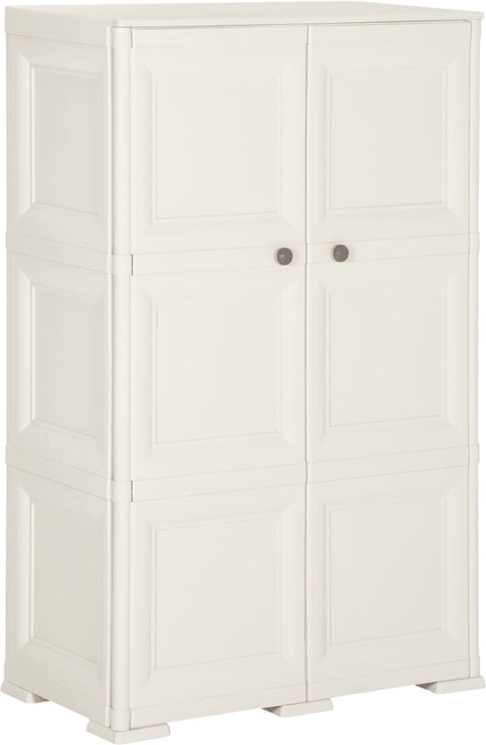 Willonin Kast, opbergkast, slaapkamerkast van kunststof, doe-het-zelf