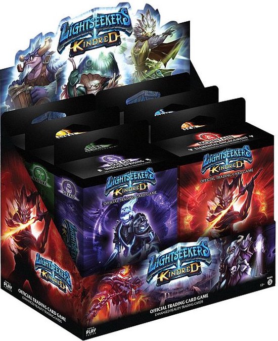 Lightseekers Kindred Kaartspel 48 kaarten+ 1 Pakje verzamelkaarten (8 stuks) in display (6) (DE)