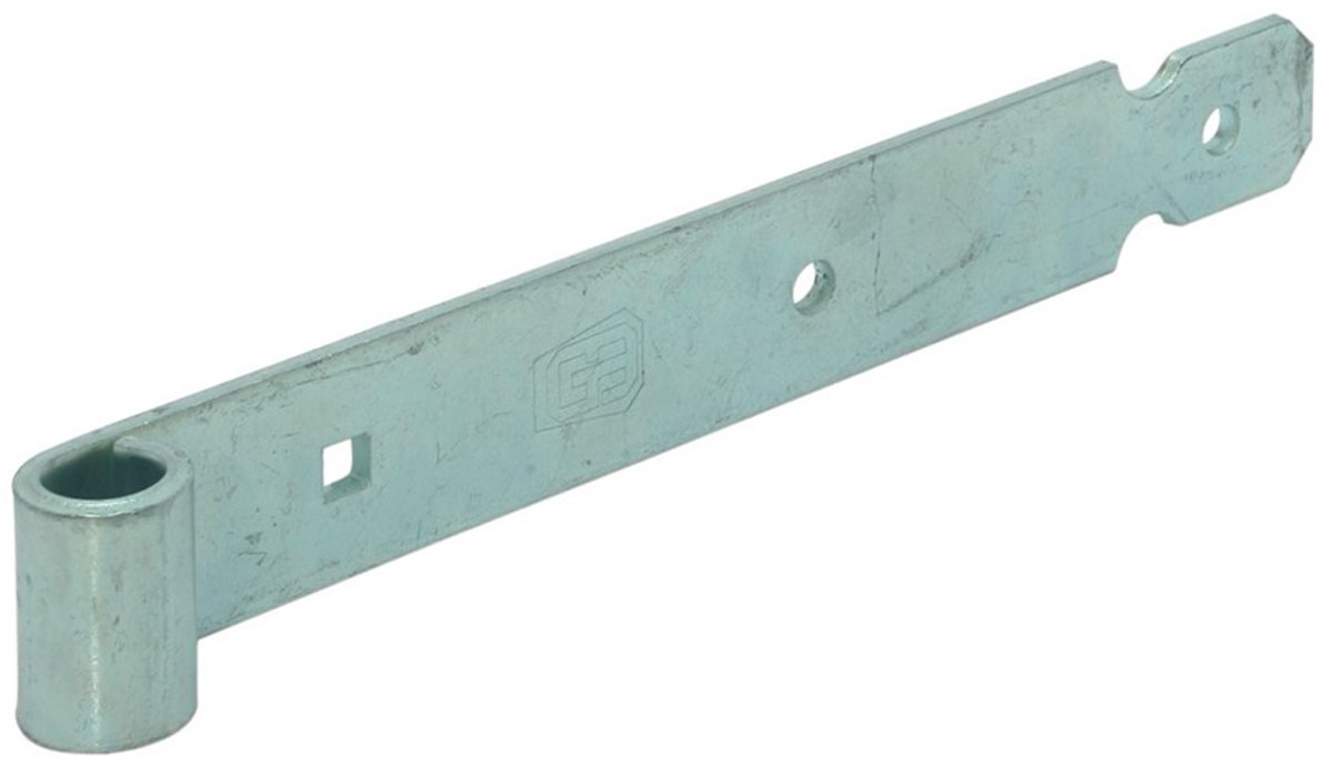 Heng - RVS geborsteld - RVS - Gebr. Bodegraven - Duimt.b.v. duim met pen RVS, 500 mm
