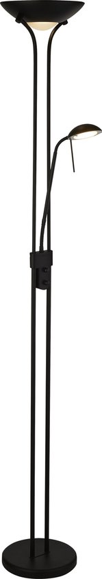 Bussandri Exclusive Sonnenschirm Mit LED-Beleuchtung – Wandmontage, 300 Cm Mast, Schwarz