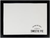 Bakmat Sweetie Pie - Siliconen Bakmat - Sweetie Pie - 30x40 cm - Ovenmat