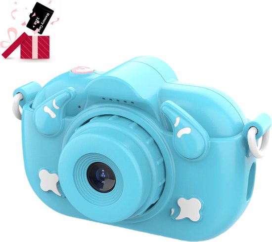 stereo Vervormen Fictief Digitale Kindercamera Vitasy - HD 1080p - Blauw - Kinder Camera Digitaal -  Vlog camera... | bol.com