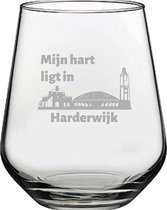 Gegraveerde Drinkglas 42,5cl Harderwijk