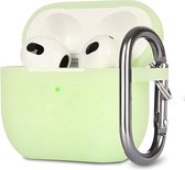 Shieldcase Case - beschermhoes geschikt voor Airpods Pro / 2 Pro case glow in the dark - neon groen-geel