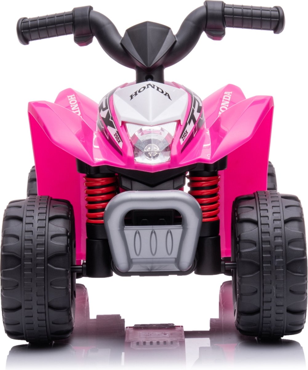 Eco Toys - Honda Elektrische Kinderquad - Roze - Met Claxon & Gas Pedaal - Snelheid 2,8 km/u - Vanaf 18 Maanden - Max. 25 kg — afbeelding 9