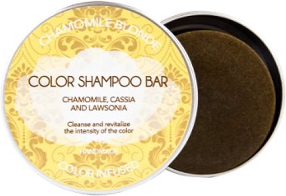 Shampoo Bio Solid Chamomile Biocosme (130 g)