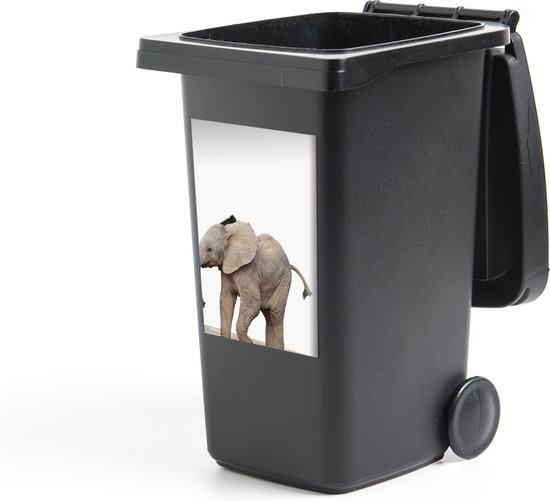 Container sticker Baby olifant - Dieren - Olifant - Kinderen - Meiden - Jongens - 40x60 cm - Kliko sticker