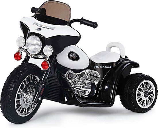 Chopper de police électrique - tricycle - moto pour enfants jusqu'à 25 kg  max 1-3 km /... | bol