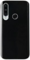 ADEL Siliconen Back Cover Softcase Hoesje Geschikt voor Huawei Y6p - Doorzichtig Transparant
